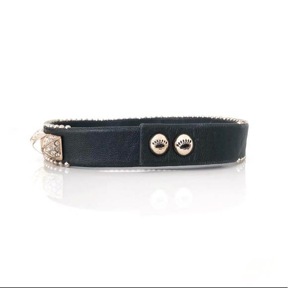 Leather Choker/Bracelet - Picture 2 of 4